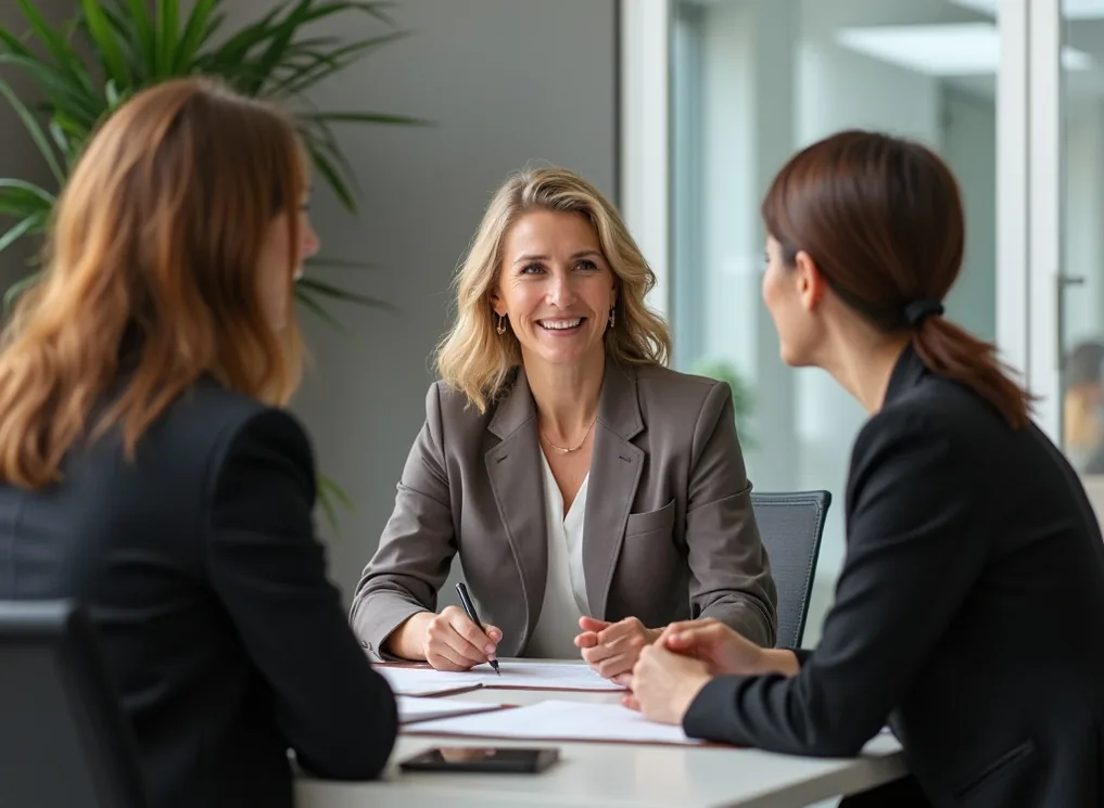 Business mentoring women professionals